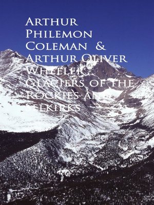 cover image of Glaciers of the Rockies and Selkirks